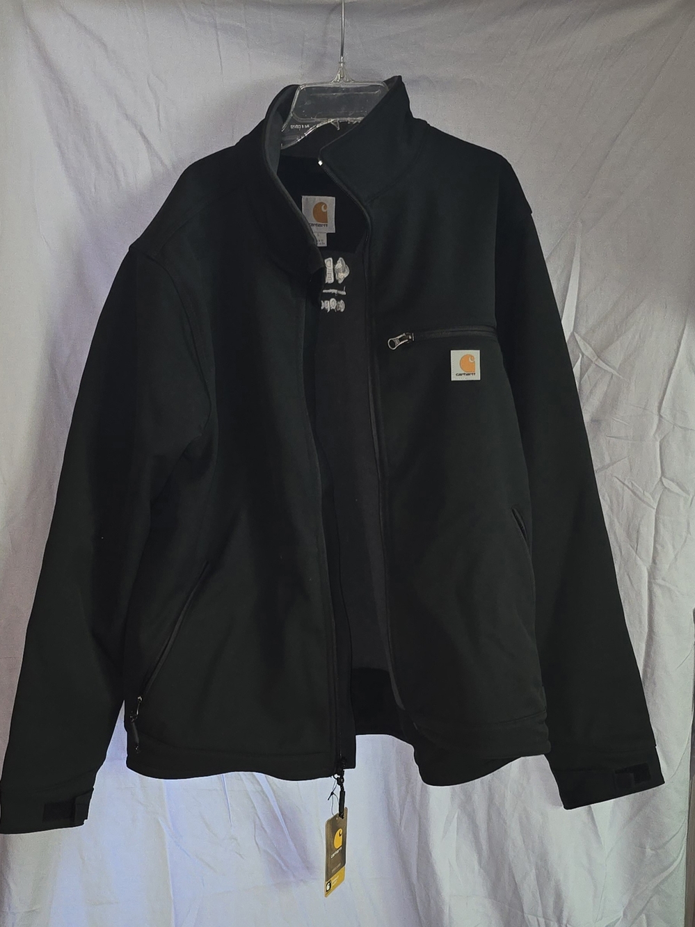 Carhartt Black Lightweight Men's Work Jacket